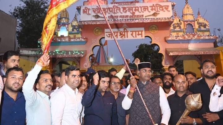 5 करोड़ की लागत से होगा श्री खेड़ापति हनुमान मंदिर का जीर्णोद्धार : चिकित्सा शिक्षा मंत्री श्री सारंग
